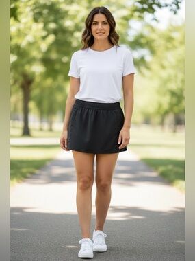 NEW,Columbia, Omni-Wick, Black Skort Women’s, Athletic, Tennis, Running, Medium